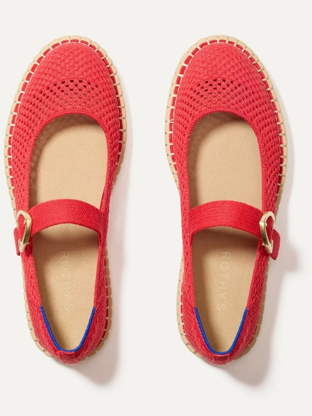 Rothy's the espadrille mary jane size 10.5 woman's shoes